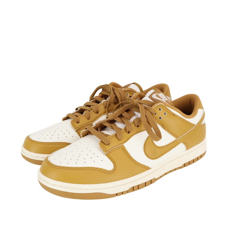 Nike Men's Dunk Low Retro Sneaker Shoe Pale Ivory Wheat Size US 10